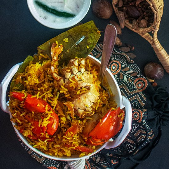 Crab Biryani