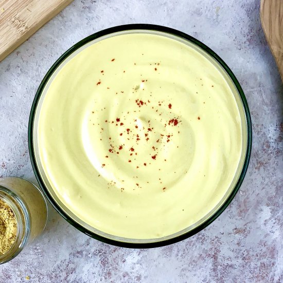 High-Protein Vegan Cheesy Sauce