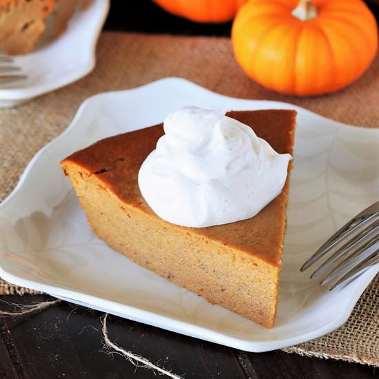 Impossible Pumpkin Pie