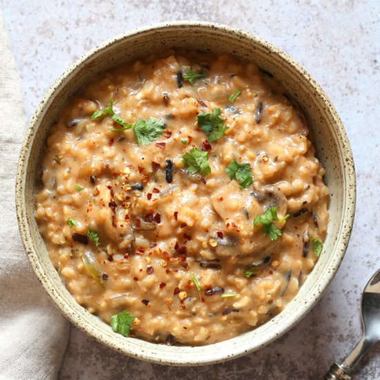 Wild Rice Mushroom Soup