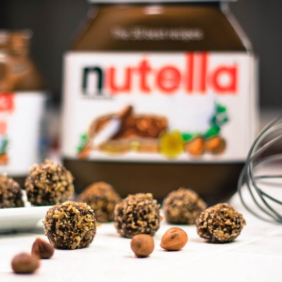 Chocolate Week Nutella Rum Truffles