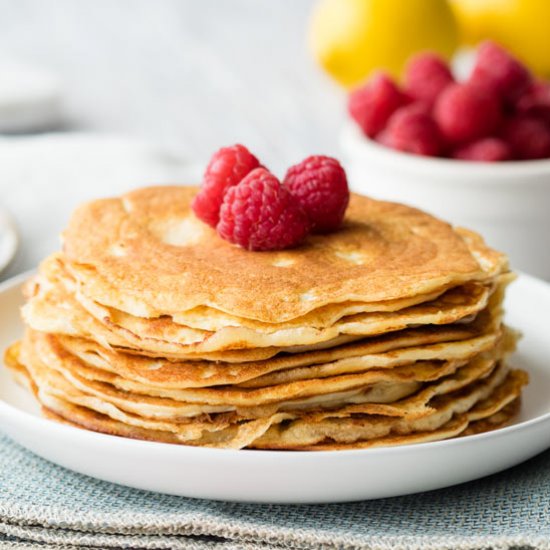 Keto Cream Cheese Pancakes