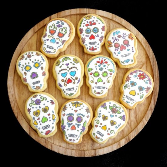 Sugar Skull Cookies