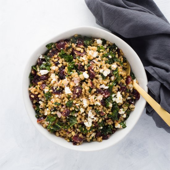 Autumn Wheat Berry Salad