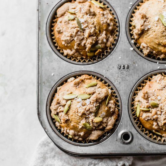 Healthy Sweet Potato Muffins