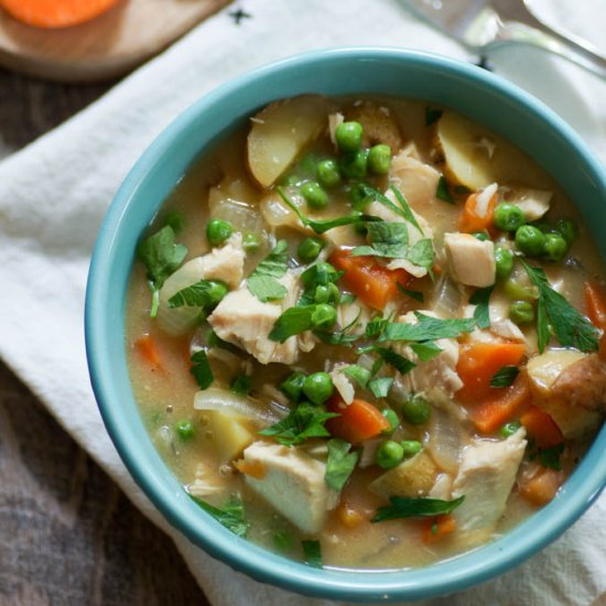 Easy Chicken Pot Pie Soup