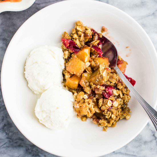 Cranberry Apple Crisp