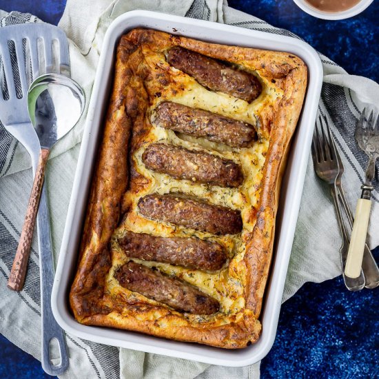 Vegetarian Toad in the Hole