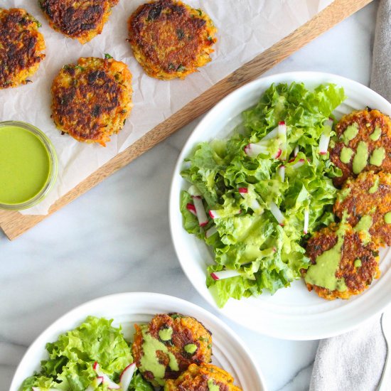 Sweet Potato and Quinoa Cakes