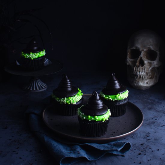 Witch Hat Cupcakes