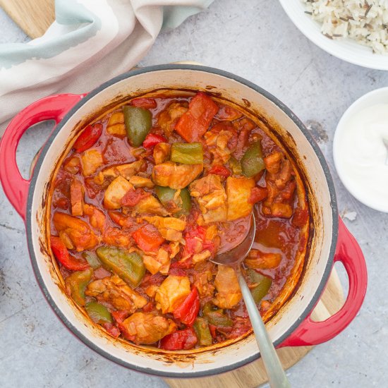 Easy Chicken Goulash