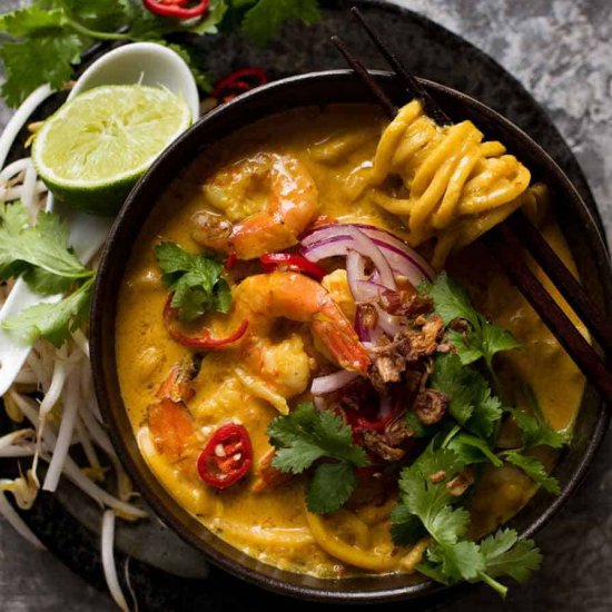 Easy Thai Coconut Soup With Shrimp