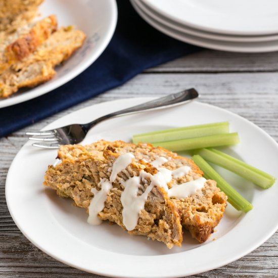 Buffalo Chicken Meatloaf