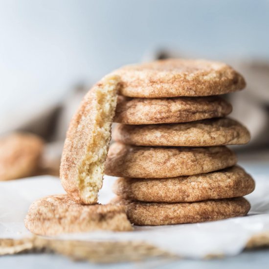 Soft Snickerdoodle Cookie Recipe