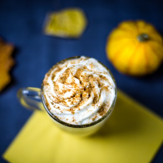 Healthy Keto Pumpkin Spice Latte