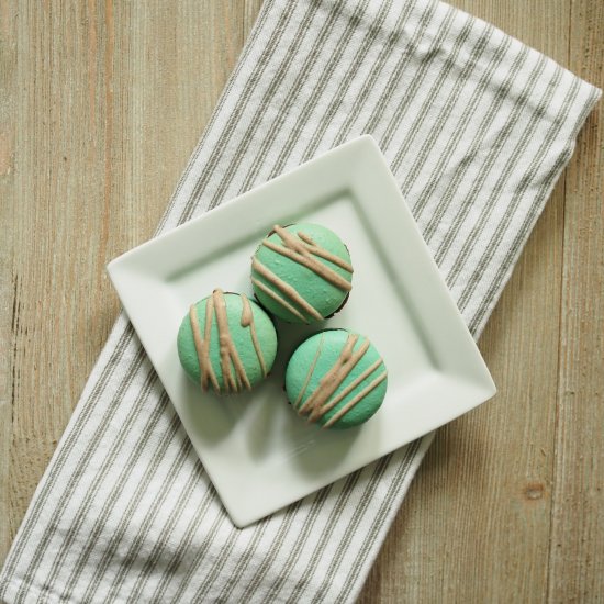 Triple Chocolate Macarons