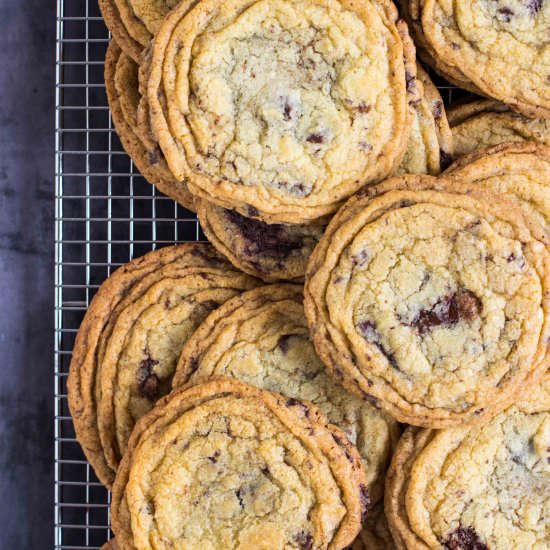 Pan Banging Chocolate Chip Cookies