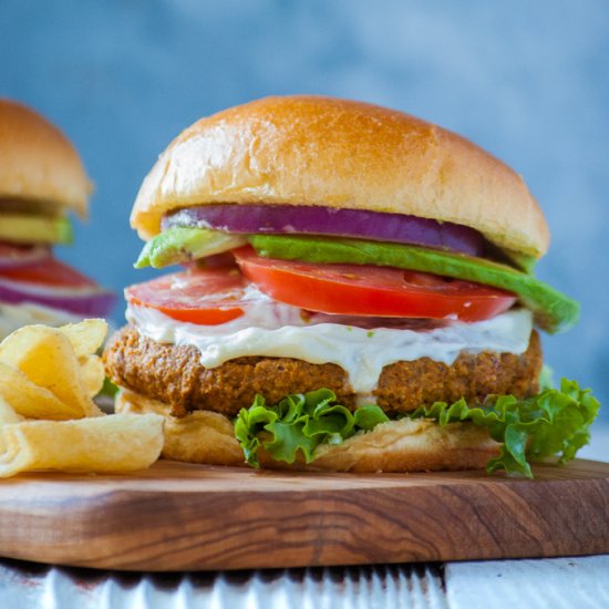 Sweet Potato Burgers