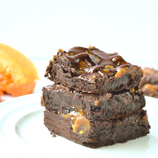 Paleo Pumpkin Brownies