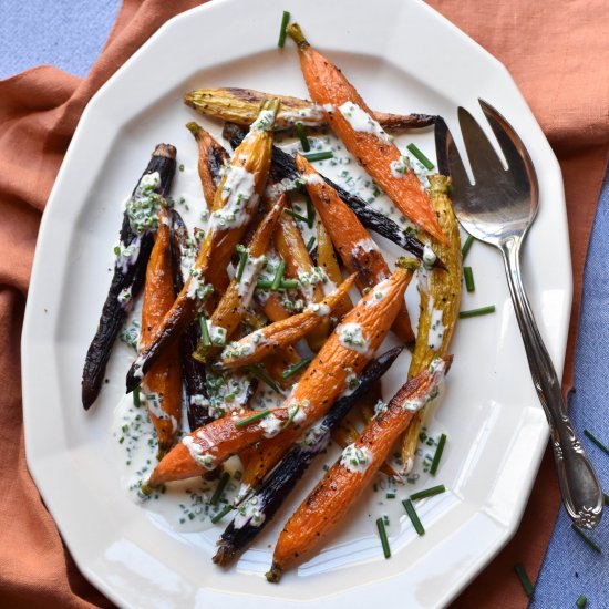 Roasted Carrot Salad