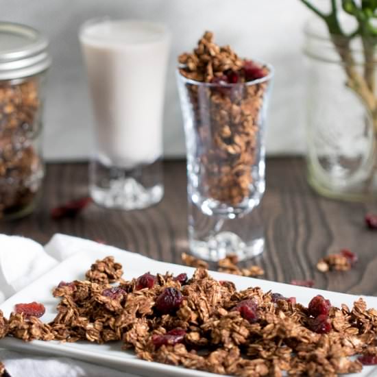 Chocolate Hazelnut Granola