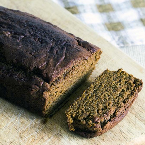 Spiced pumpkin loaf