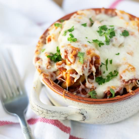 Crockpot Baked Ziti