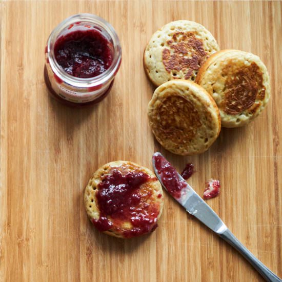 Sourdough Crumpets