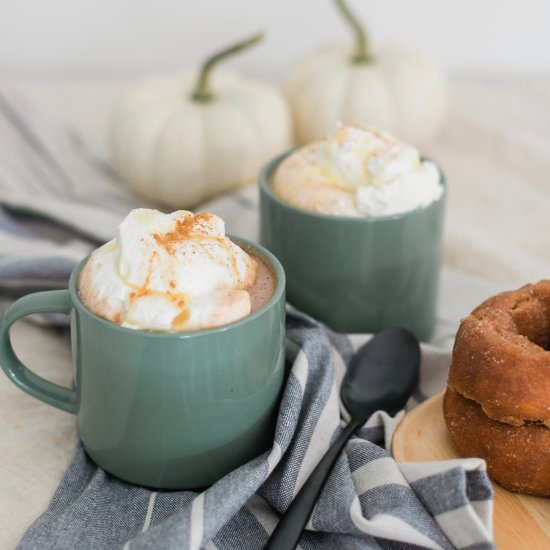 Pumpkin Spice Hot Chocolate