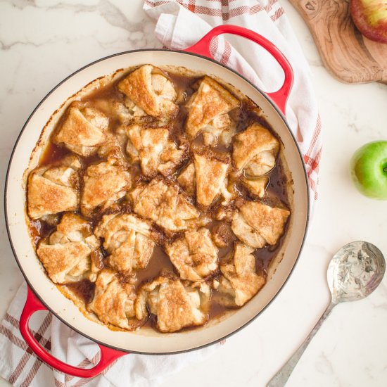 Apple Dumplings with Cider Sauce