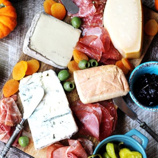 Italian Cheese and Meat Board