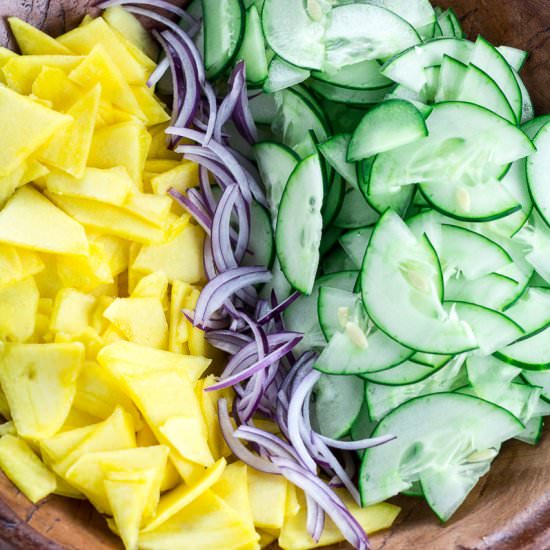 Cucumber Mango Salad