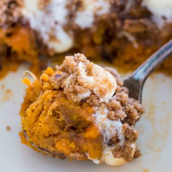 Loaded Sweet Potato Casserole