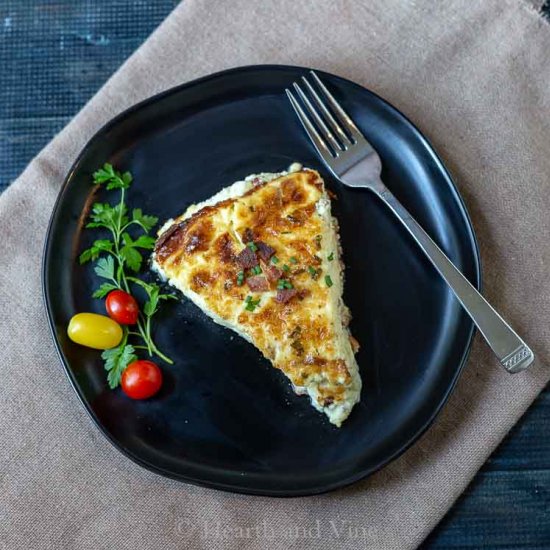 Crustless Quiche Lorraine