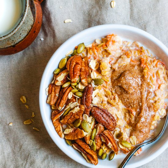 Carrot Cake Oatmeal