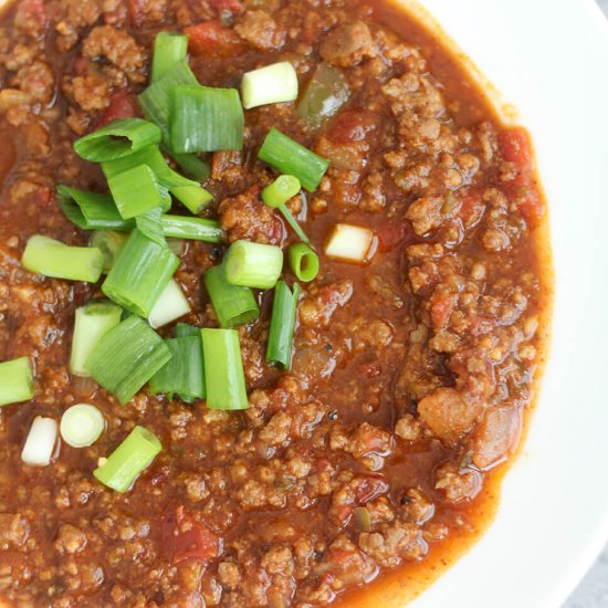 Chili Without Beans