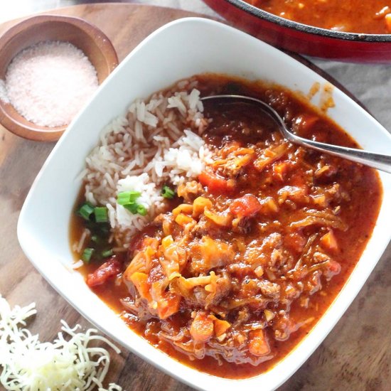 Cabbage Roll Soup (Gluten-Free)