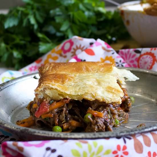 Tuscan Beef Pot Pie