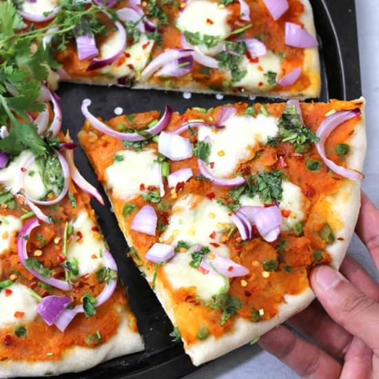 PAV BHAJI PIZZA