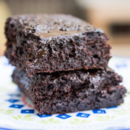 Flourless Avocado Brownies