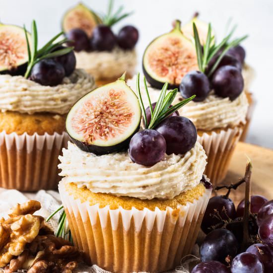 Grape Cupcakes