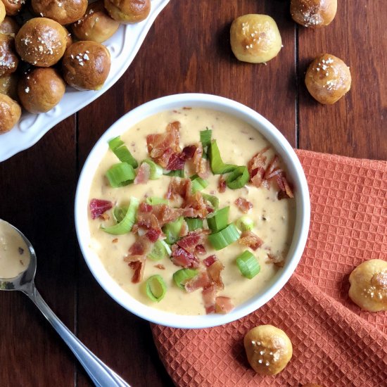 Cheddar Bacon Beer Dip