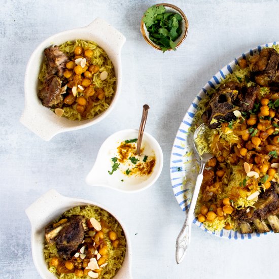 Emirati Spiced Rice and Meat