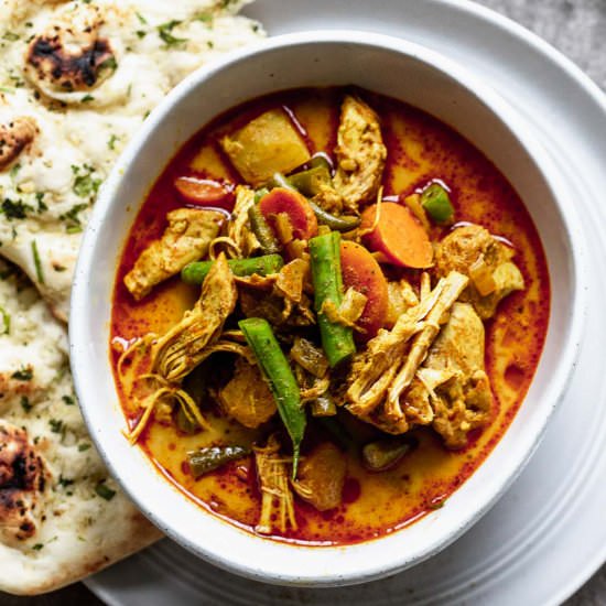 Chicken & Veggie Korma Stew