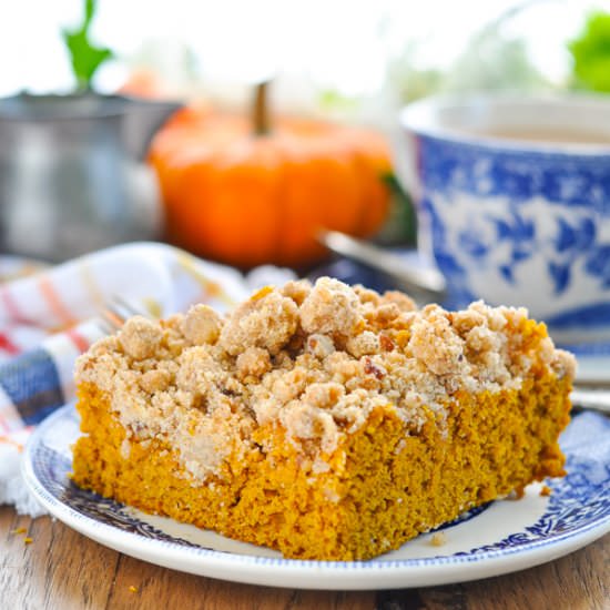 Shortcut Pumpkin Coffee Cake