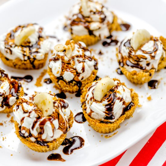 Mini Banana Cream Pies