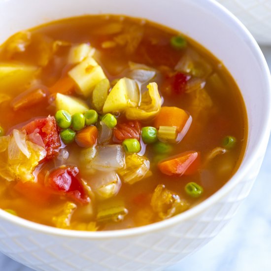 Easy Homemade Vegetable Soup