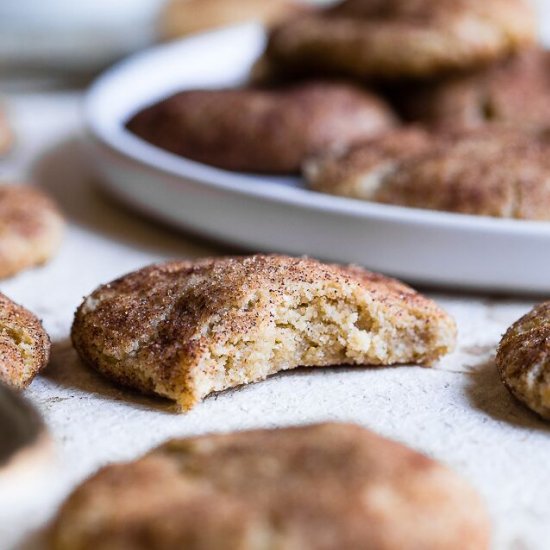 Gluten Free Vegan Snickerdoodles