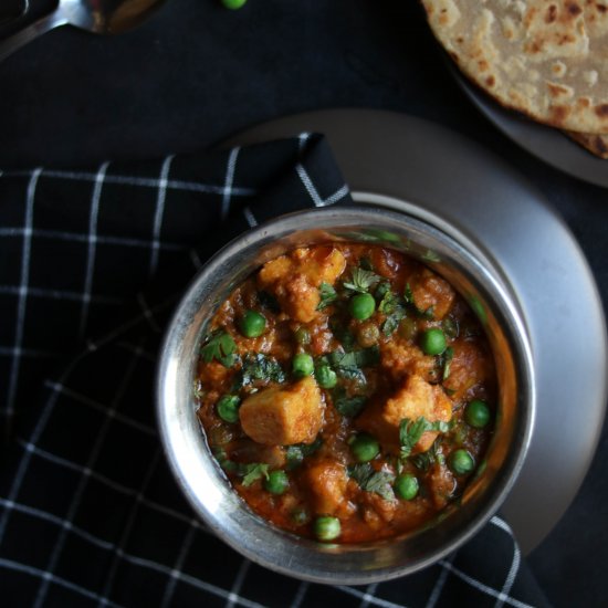 Matar Paneer Gravy