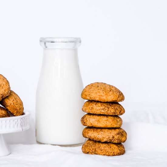 Snickerdoodle Pumpkin Spice Cookies